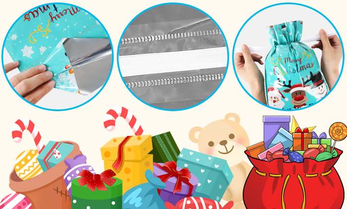 Early Christmas Sale 49% OFFChristmas Drawstrings Gift Bags