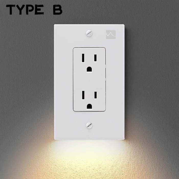 Christmas Sale 49% OFF- Outlet Wall Plate With Night Lights (No Batteries or Wires)