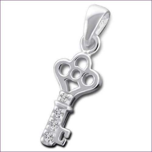 Silver Key Pendant