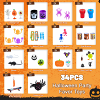 Halloween Advent Calendar Toy Set（Save 49% on the first week of p