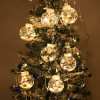 Christmas Led Wishing Ball String Lights Decorations - Ten LED balls