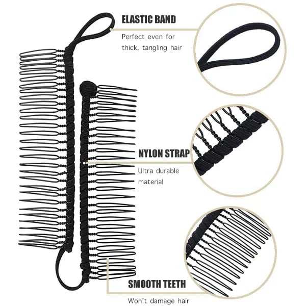 Buy 2 Get 1 FreeVintage Stretchy Banana Hair Clip