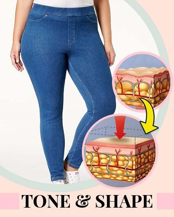 Buy 2 Free ShippingPlus Size Toning Jeans Leggings