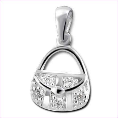 Silver Handbag Pendant