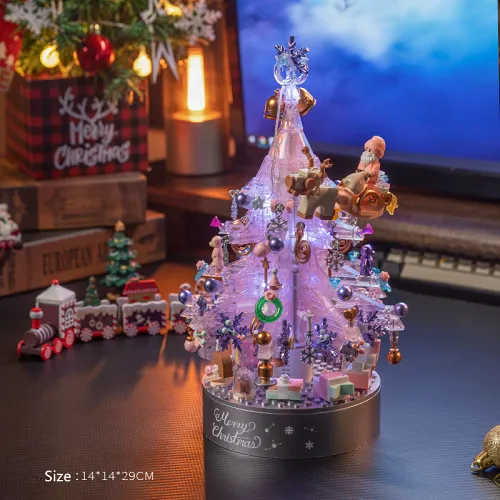 Crystal Christmas Tree Blocks Set