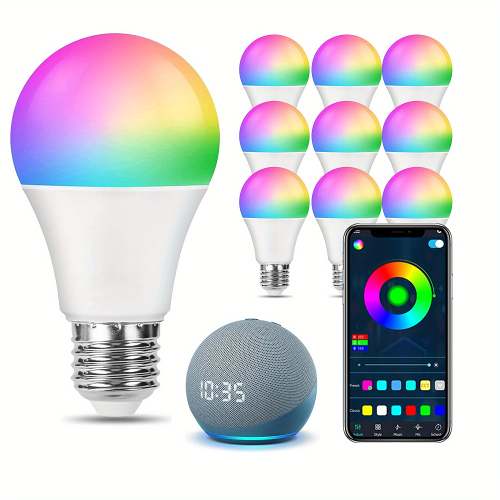 12/24pc LED Smart Bulb Set