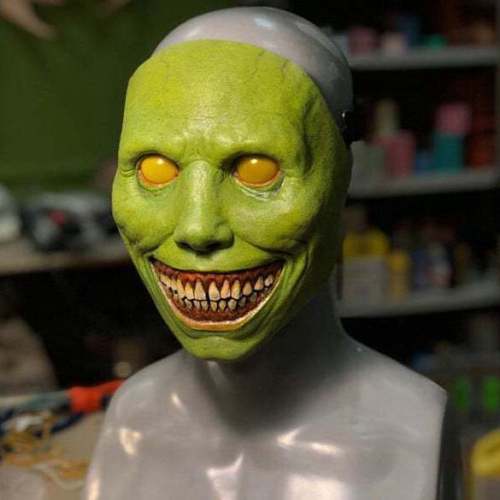 Halloween Promotion-Creepy Halloween Smiling Demon Face