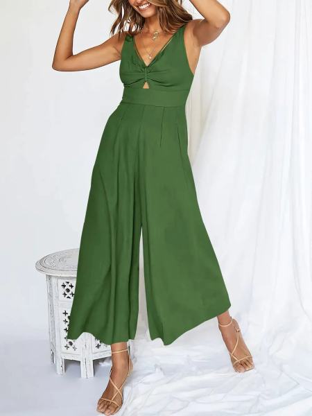Women's High-Waist Jumpsuit