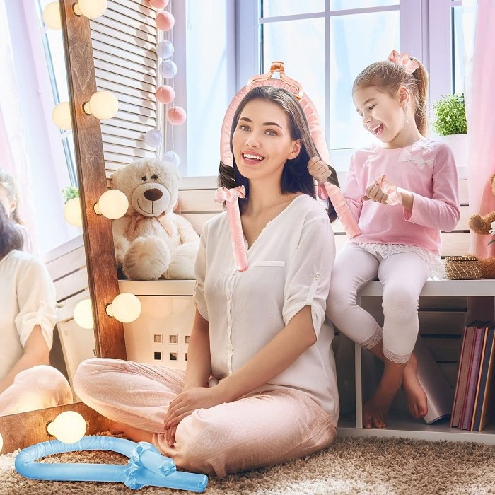 Mother's Day Hot Sale-Heatless Hair Curler Headband