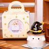Creative Ghost Mug with Cute Ceramic Design and Magical Hat Lid