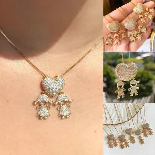 HOT SALE 49% OFF  Mother's Love Necklace - Love and My Kids