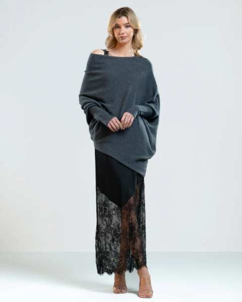 Hot Sale - 49% OffAsymmetric Draped Jumper Buy 2 Save 20%