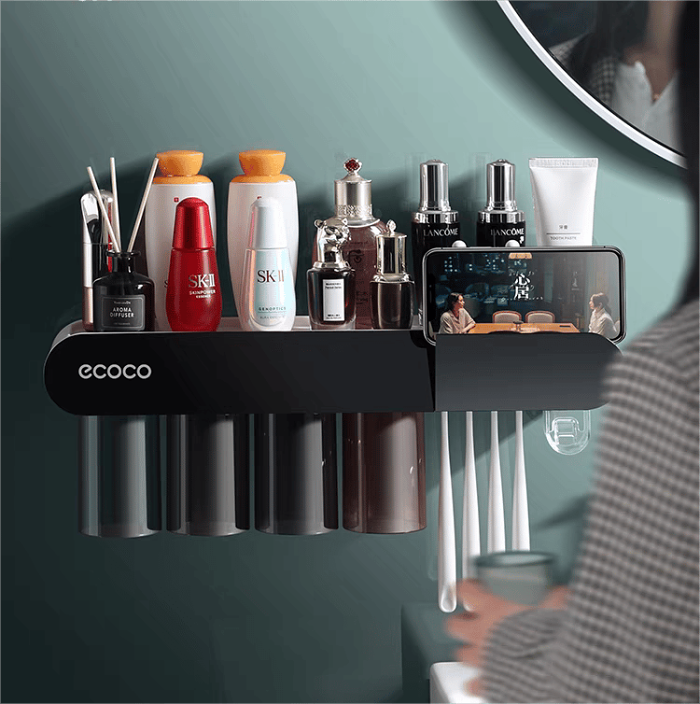 Limited-time discount - Multifunctional Toothbrush Storage Rack