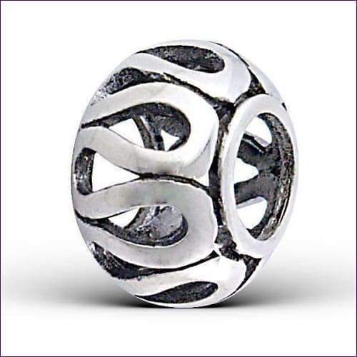 Sterling Silver Wave Charm