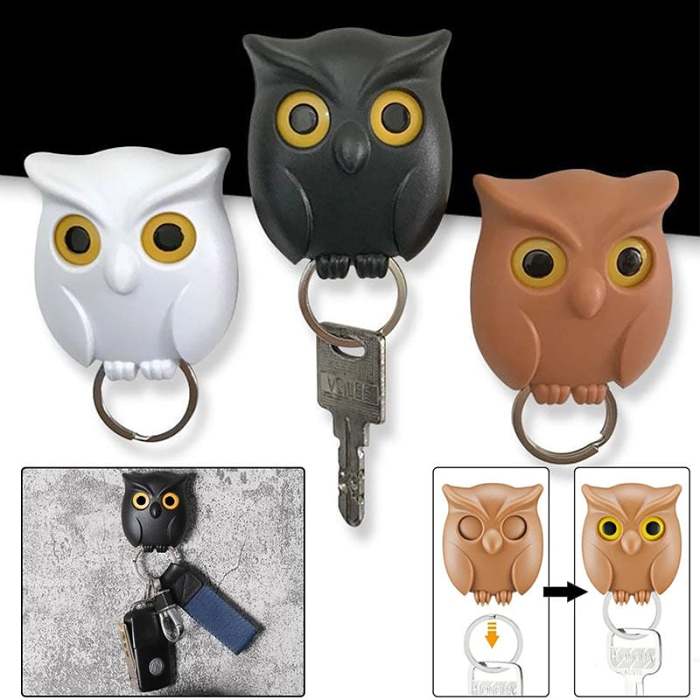 Owl key hook