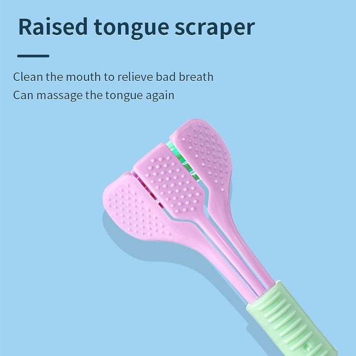 Three-sided Soft Hair Toothbrush