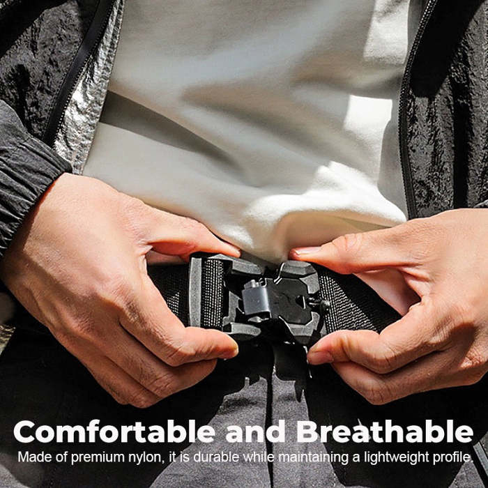 Outdoor Magnetic Buckle Braided Belt
