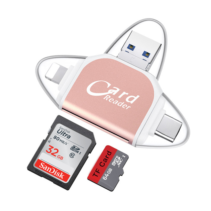 USB-C Memory Card Reader 3 in 1