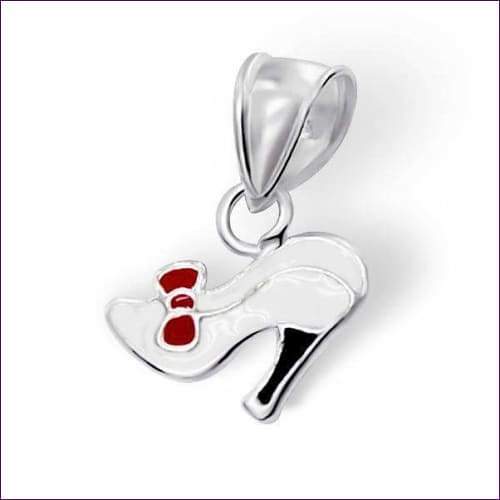 Children's Silver Lady Shoe Pendant
