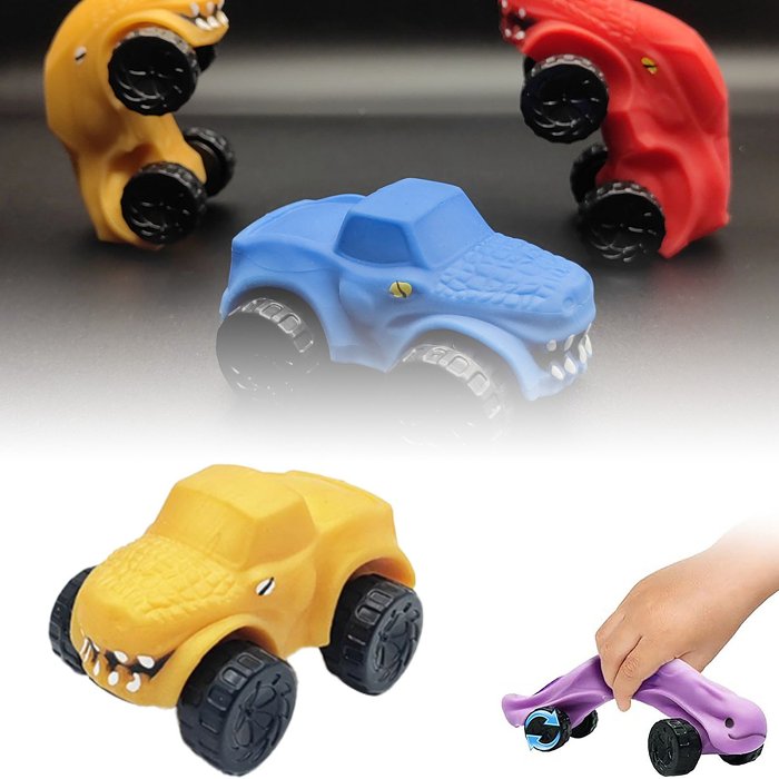 Creative Stretch Salamander Dinosaur Toy Car Stress Relief Gift