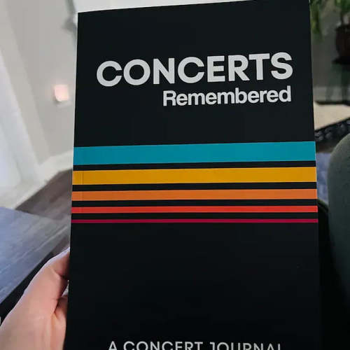 Concert Journal | Track Favorite Concerts