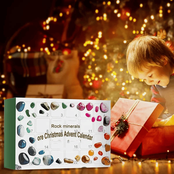 Crystal ore Advent Calendar 2023-Contains 24 Crystal ore gifts