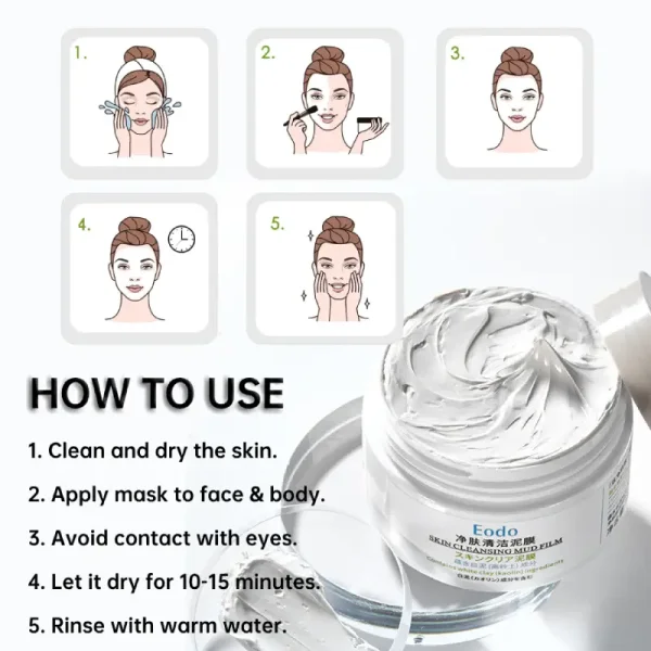 Hot Sale-49% OFF White Clay Deep Pore Cleaning Mask