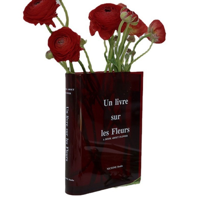 Bookend Vase for Flowers