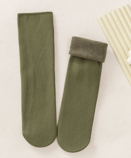Thickening Winter Soft Velvet Snow Socks