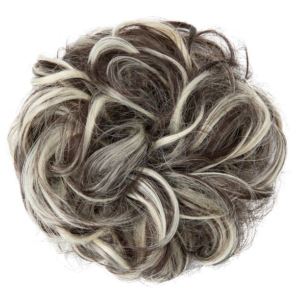 Messy Curly Hair Wig Bun