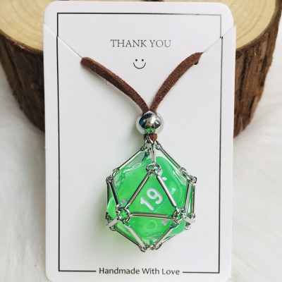 D20 Dice Holder Necklace