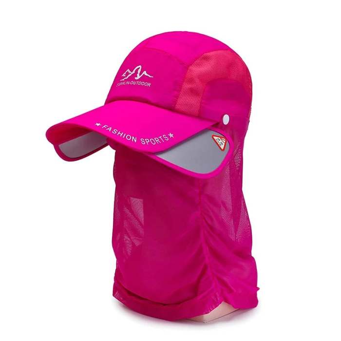 Sun Hat With Retractable Brim For Outdoor/Fishing/Riding/Climbing