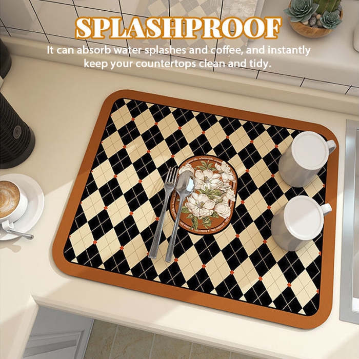 Absorbent Draining Mat