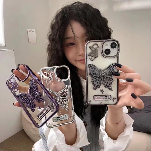 Butterfly bracket iPhone case Compatible with iPhone