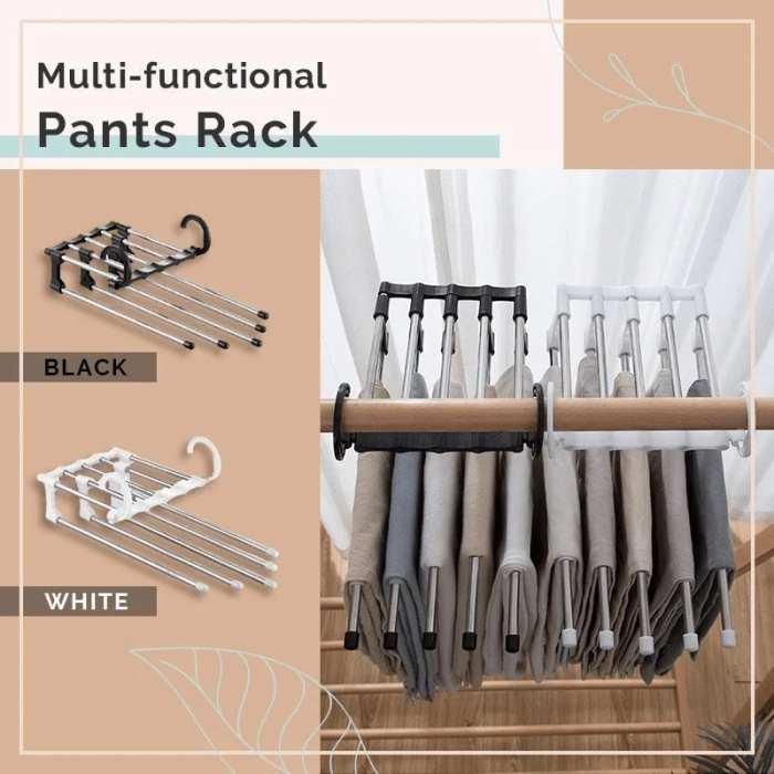 (Hot Sale NOW- SAVE 48% OFF) Multifunctional Pants Rack