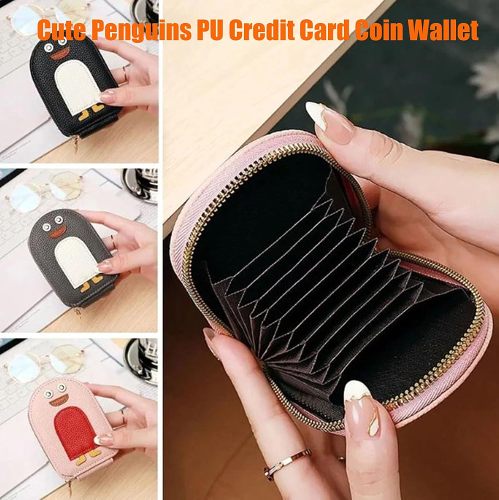 Creative Cartoon Penguin Card Wallet