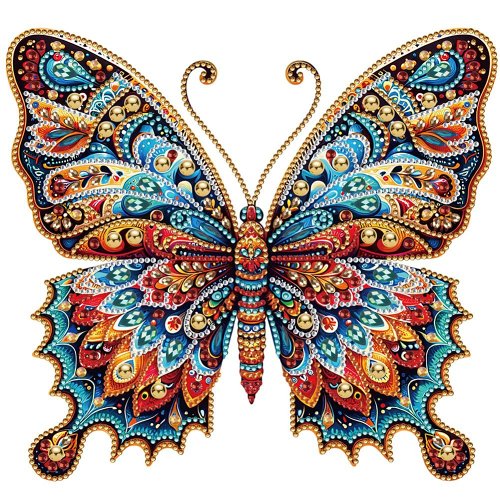 5D DIY Special Shape Diamond Painting Desk Ornament Horse Decor Kit