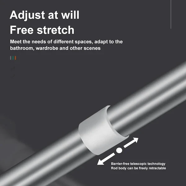 49% OFF TODAY - Drill-Free Adjustable Rod (Buy 3 Free Shipping)