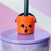 Early Halloween Sale 50% OFF2024 Straw Toppers Halloween Buckets, Bu