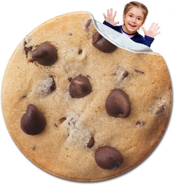 Cookie or Waffle Blanket for Kids