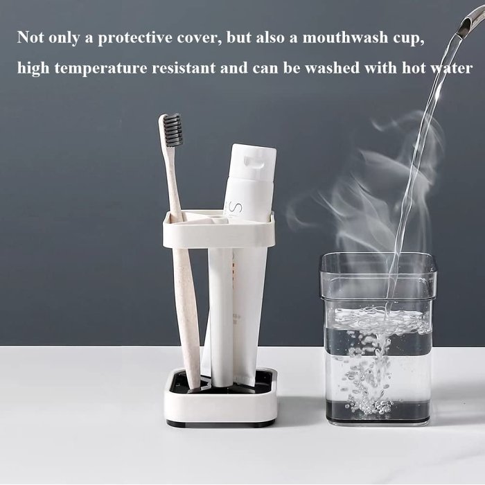 Toothbrush Holder with Cup