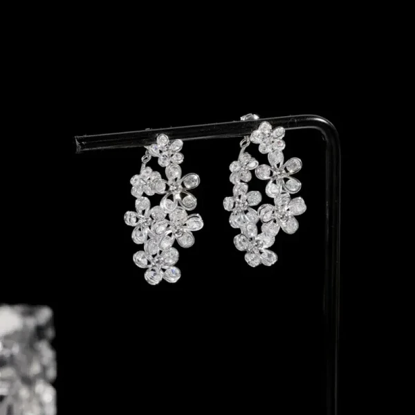 Firaluna | French Crystal Love Earrings