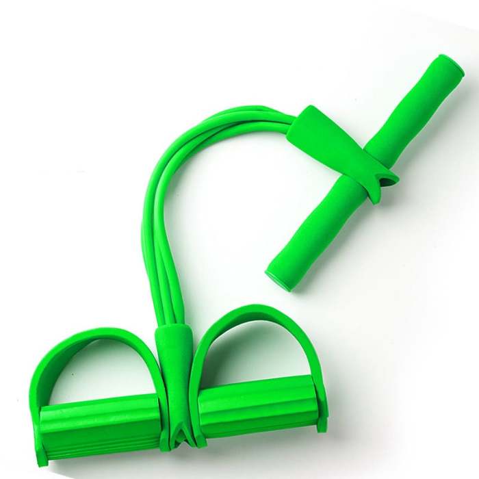 SUMMER BIGGEST SALE 21 Fitness Resistance Bands-4 Tube Pedal Ankle Puller