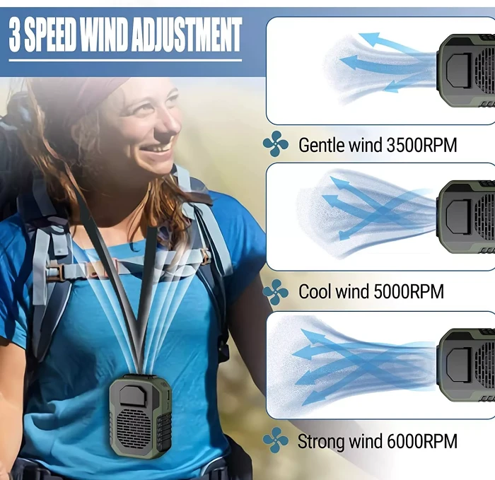 Portable Waist Clip Fan