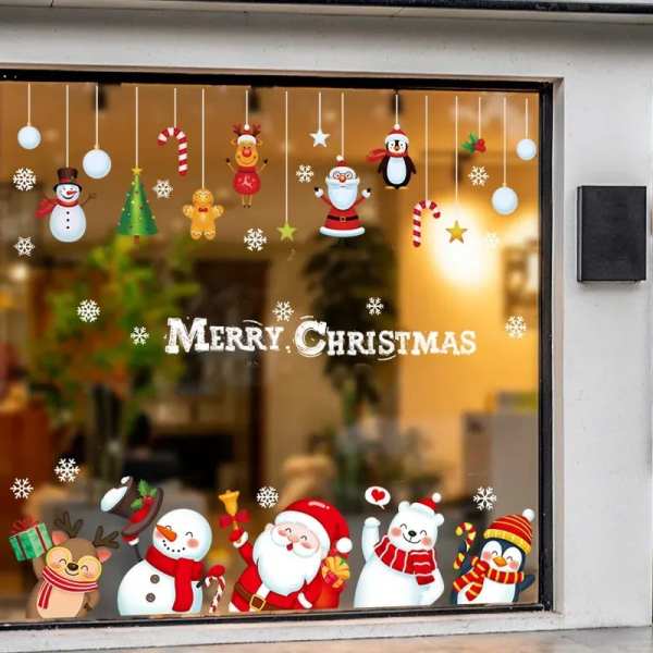 Buy 1 Get 1 Free - Christmas Window Clings