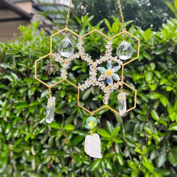 2024 Honeycomb Crystal Decor-Perfect Gift - Fashionablet