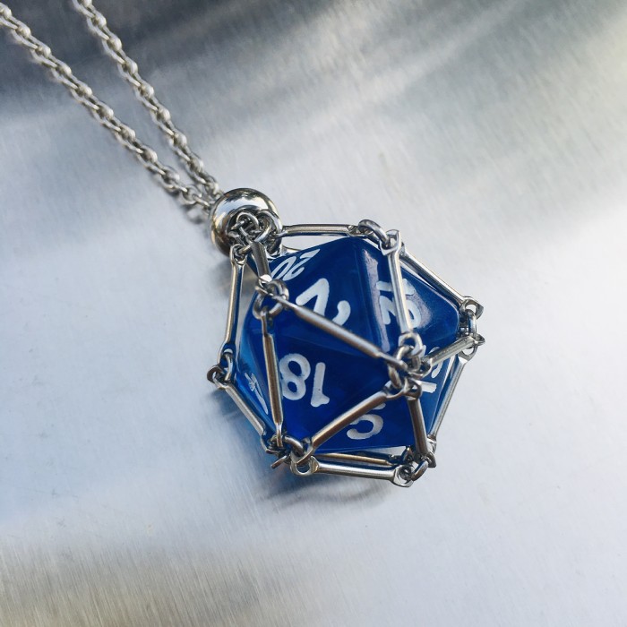 D20 Dice Holder Necklace