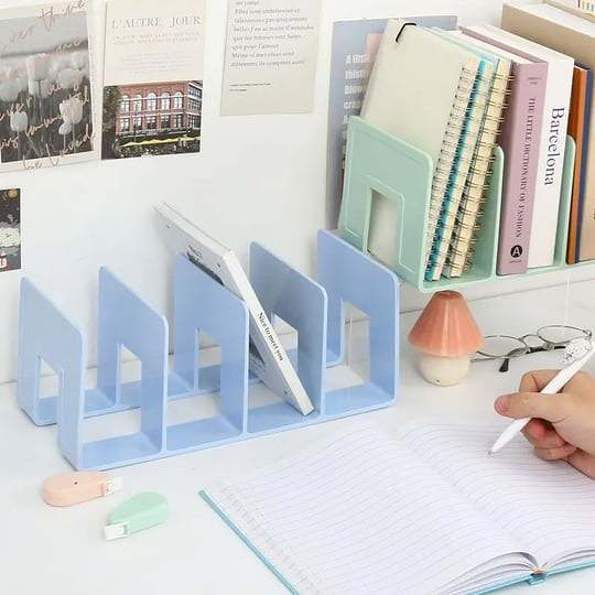 Hot Sale  Book Organizer with 4 Compartments