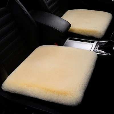 -Plush Car Seat Cushion