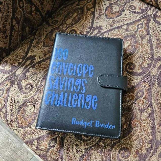 Personalized 100 Envelope Challenge Binder